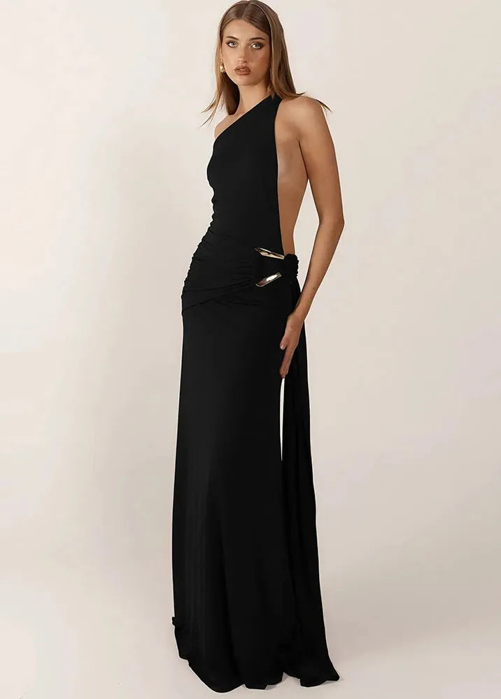 Robe de soirée dos nu longue