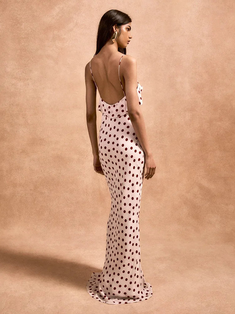 robe à pois chic
