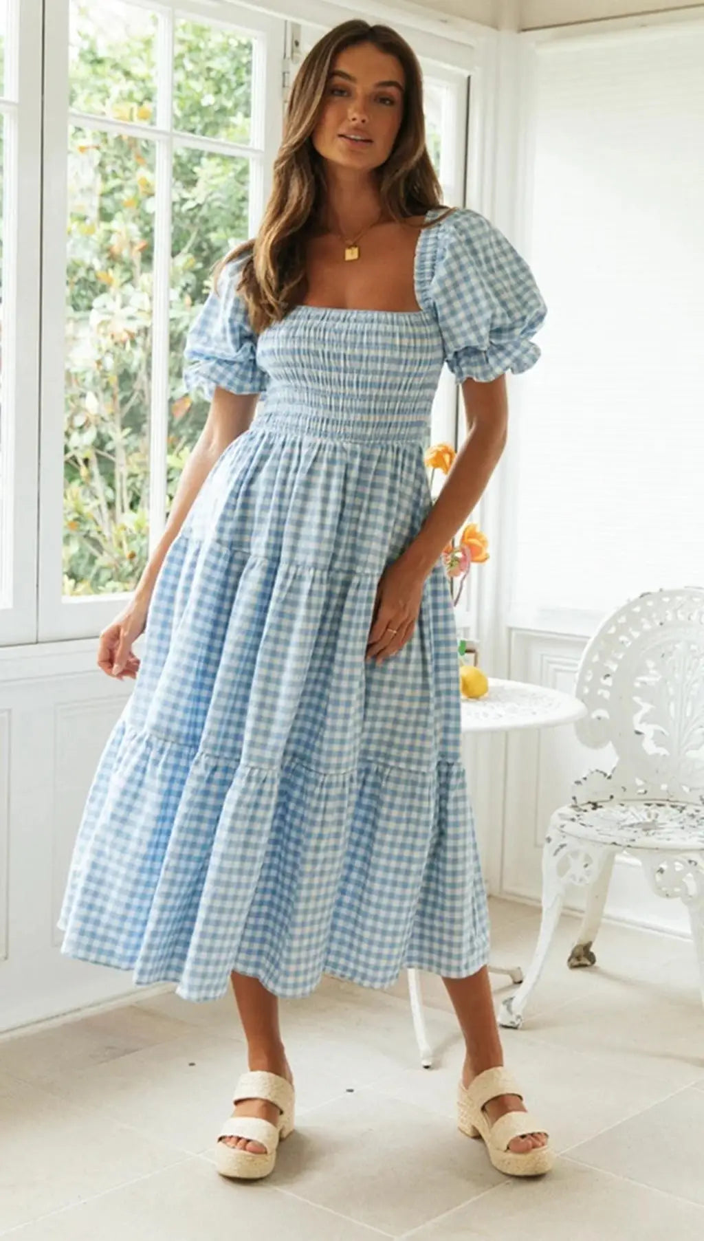 Robe vichy