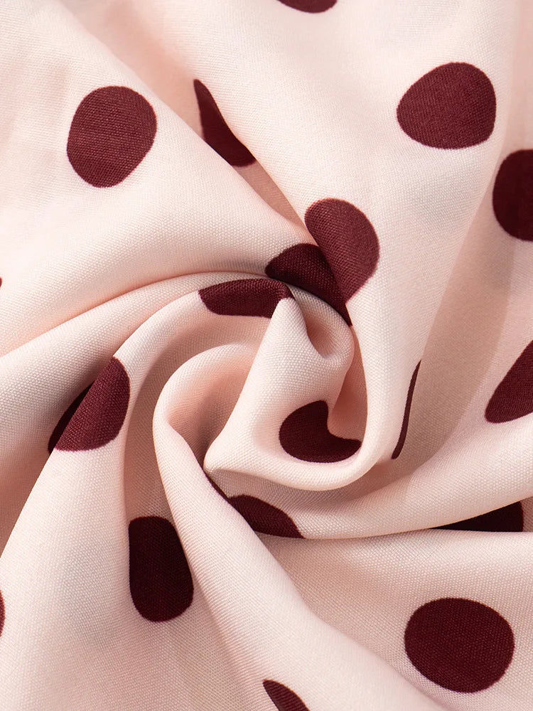 robe à pois chic