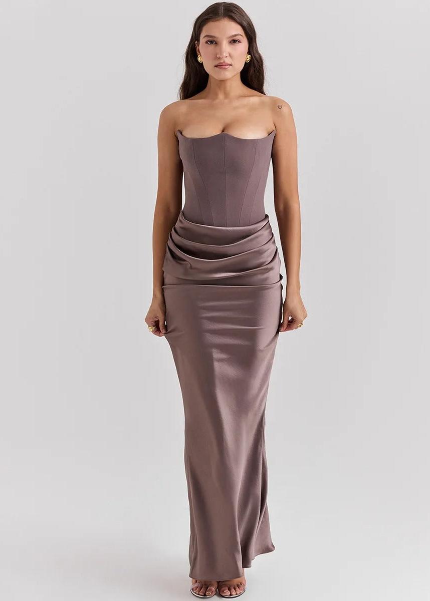Robe corset bustier