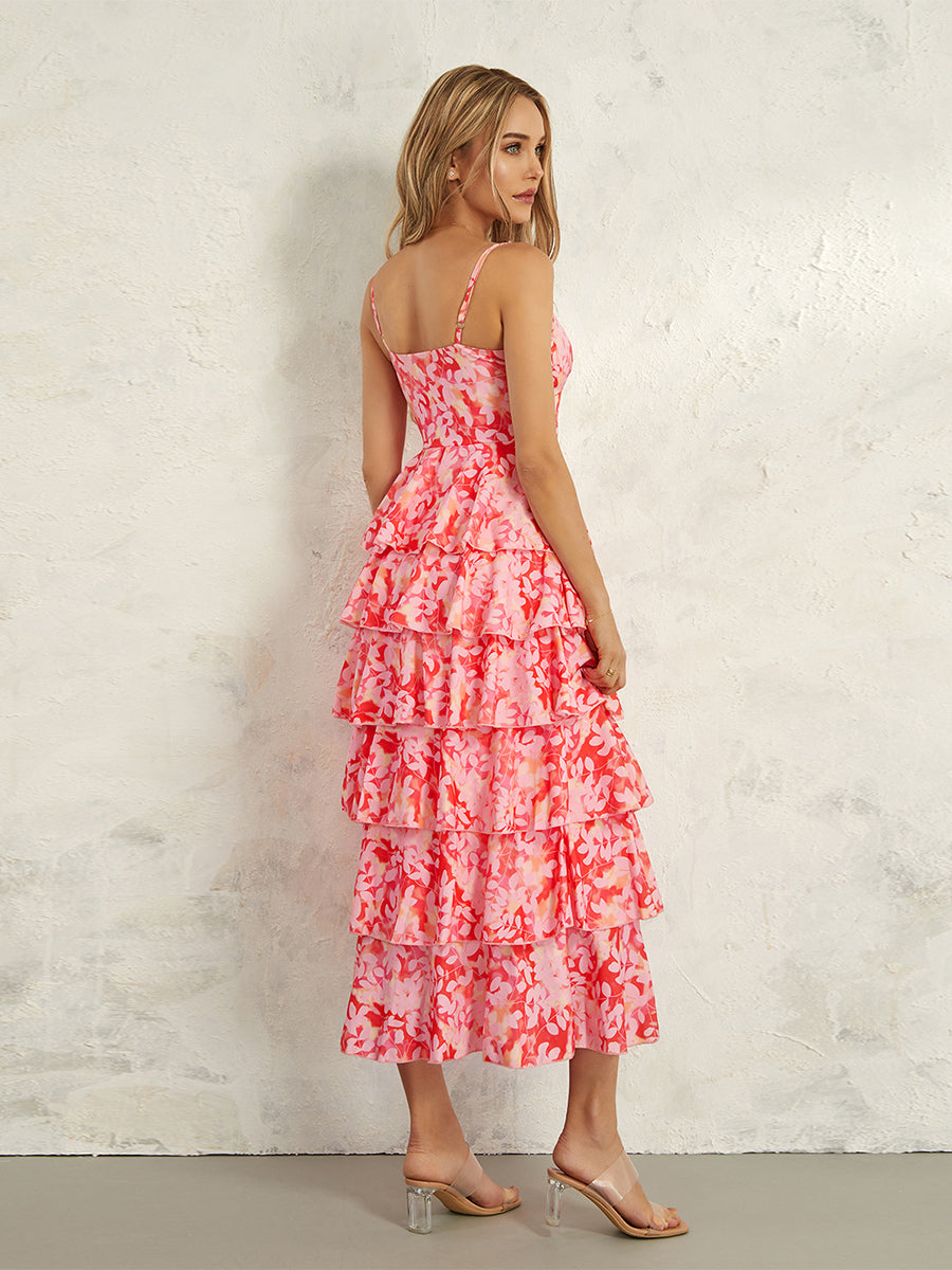 Robe d'invitée de mariage style champêtre