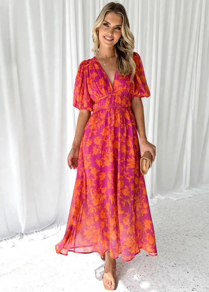 Robe fleurie chic