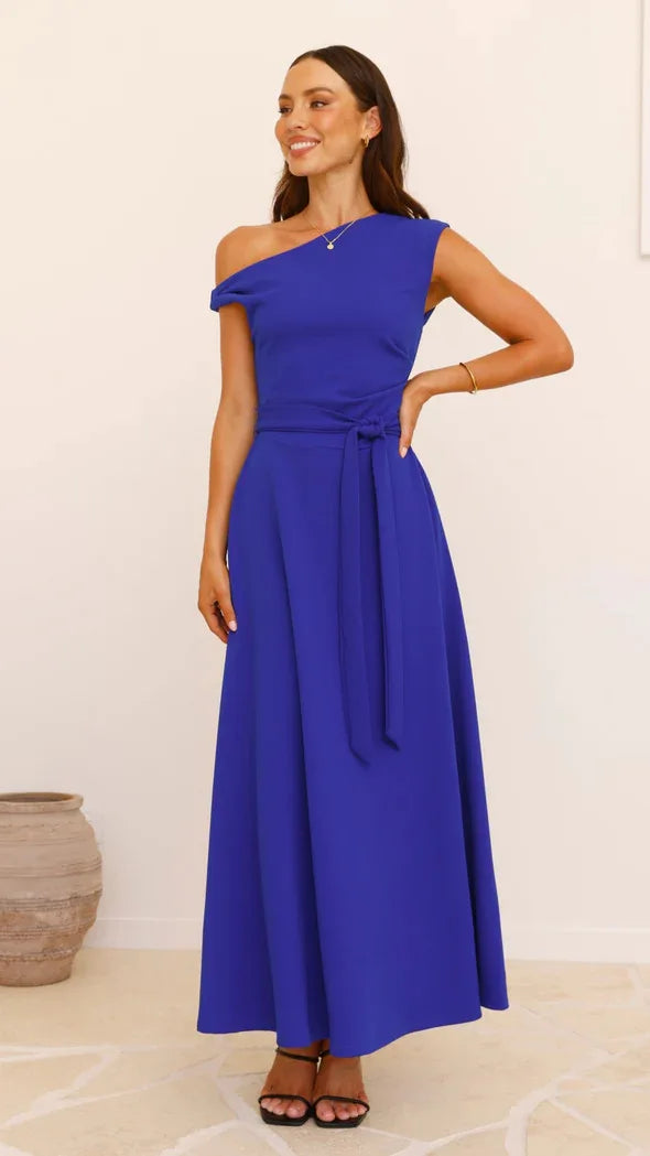 Robe bleu electrique pour mariage