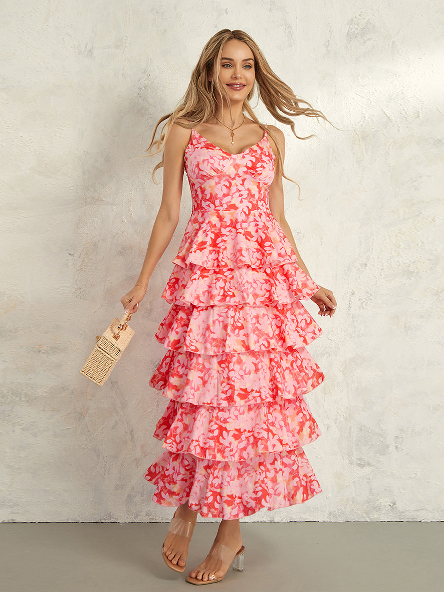 Robe d'invitée de mariage style champêtre