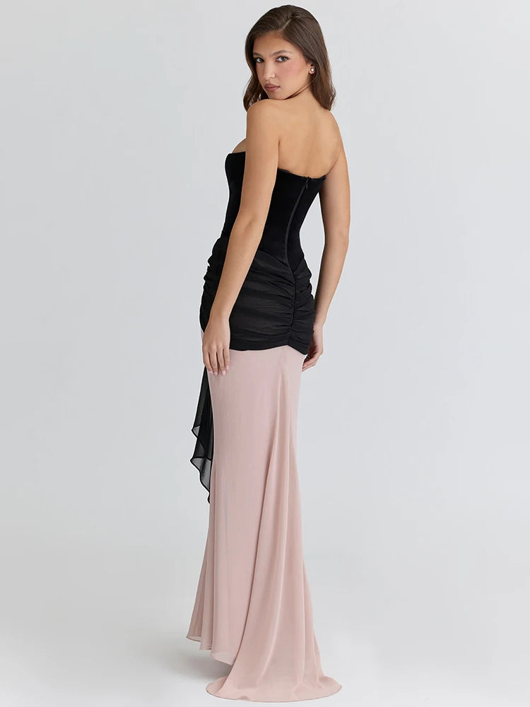 Robe cocktail corset