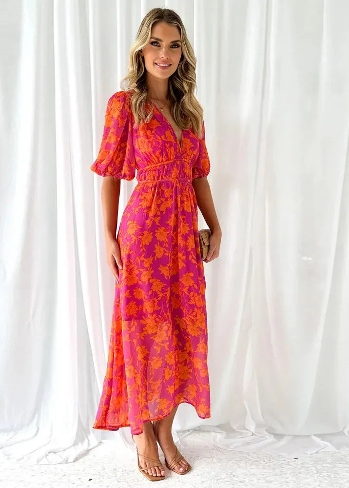 Robe fleurie chic