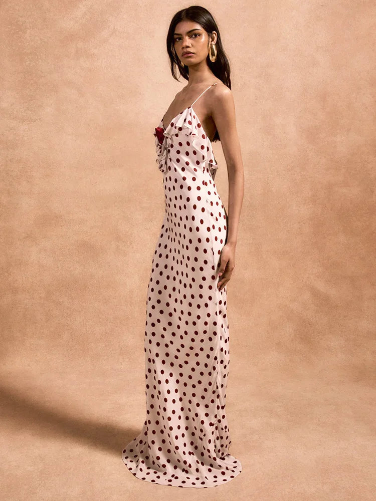 robe à pois chic