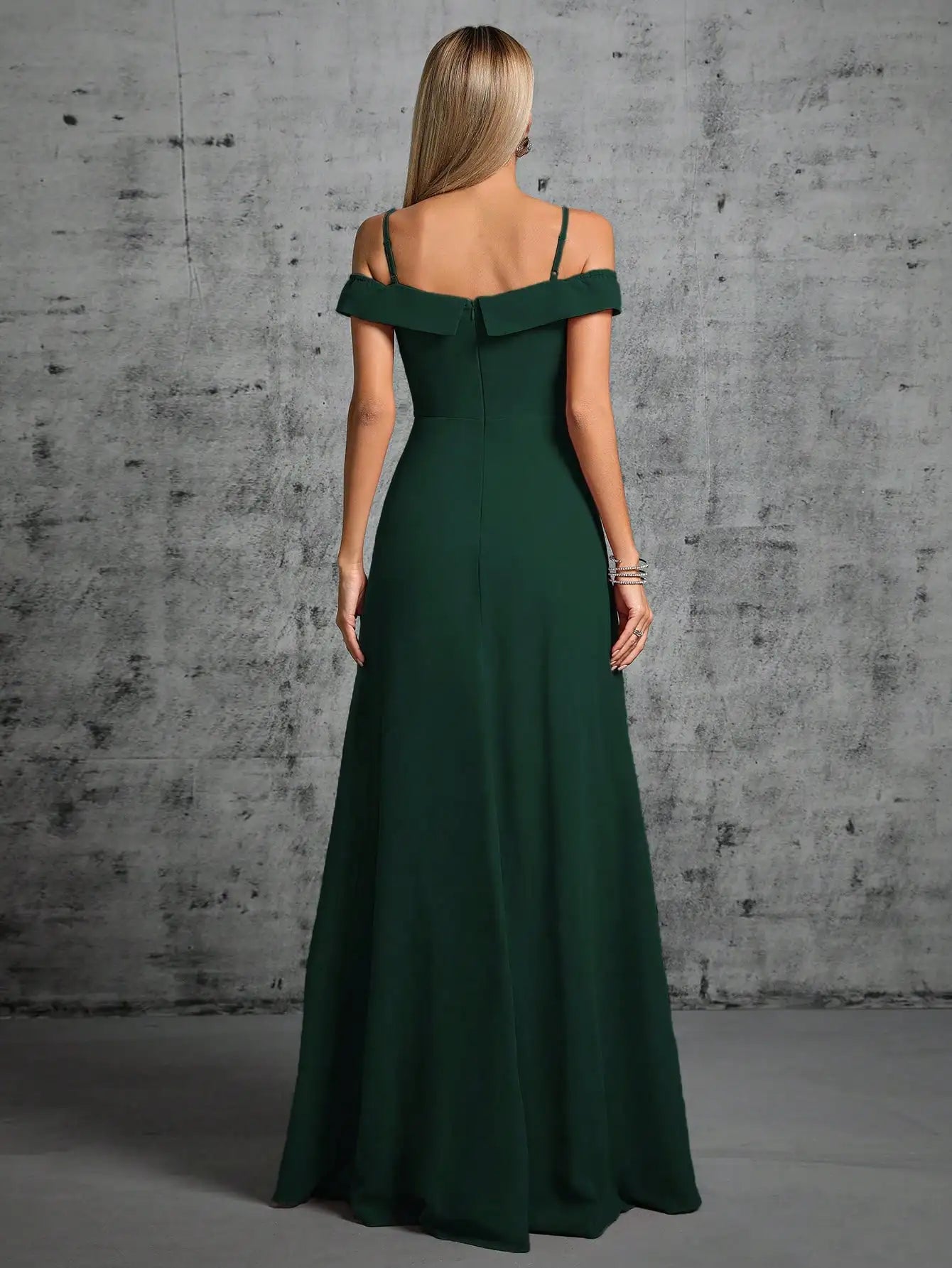 Robe vert sapin demoiselle d'honneur