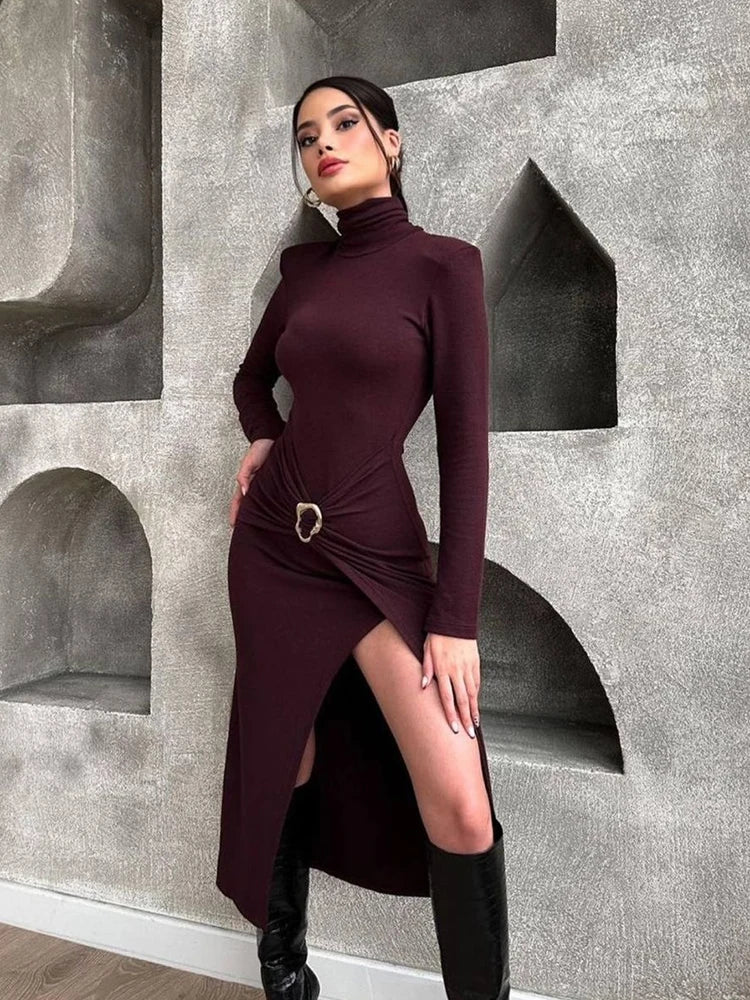 Robe couleur prune