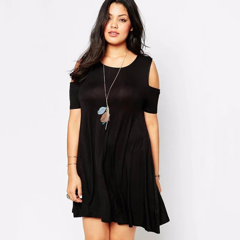 Robe noir grande taille