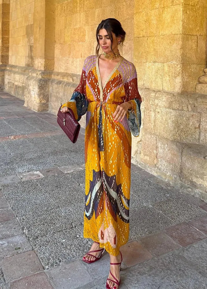 Robe ethnique boheme
