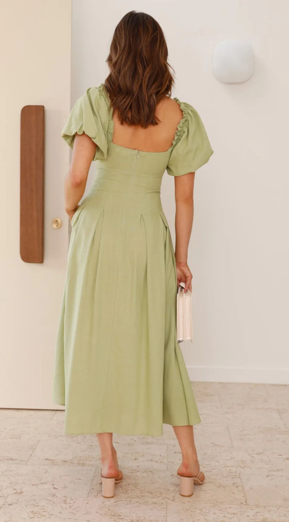 Robe demoiselle d'honneur à poches