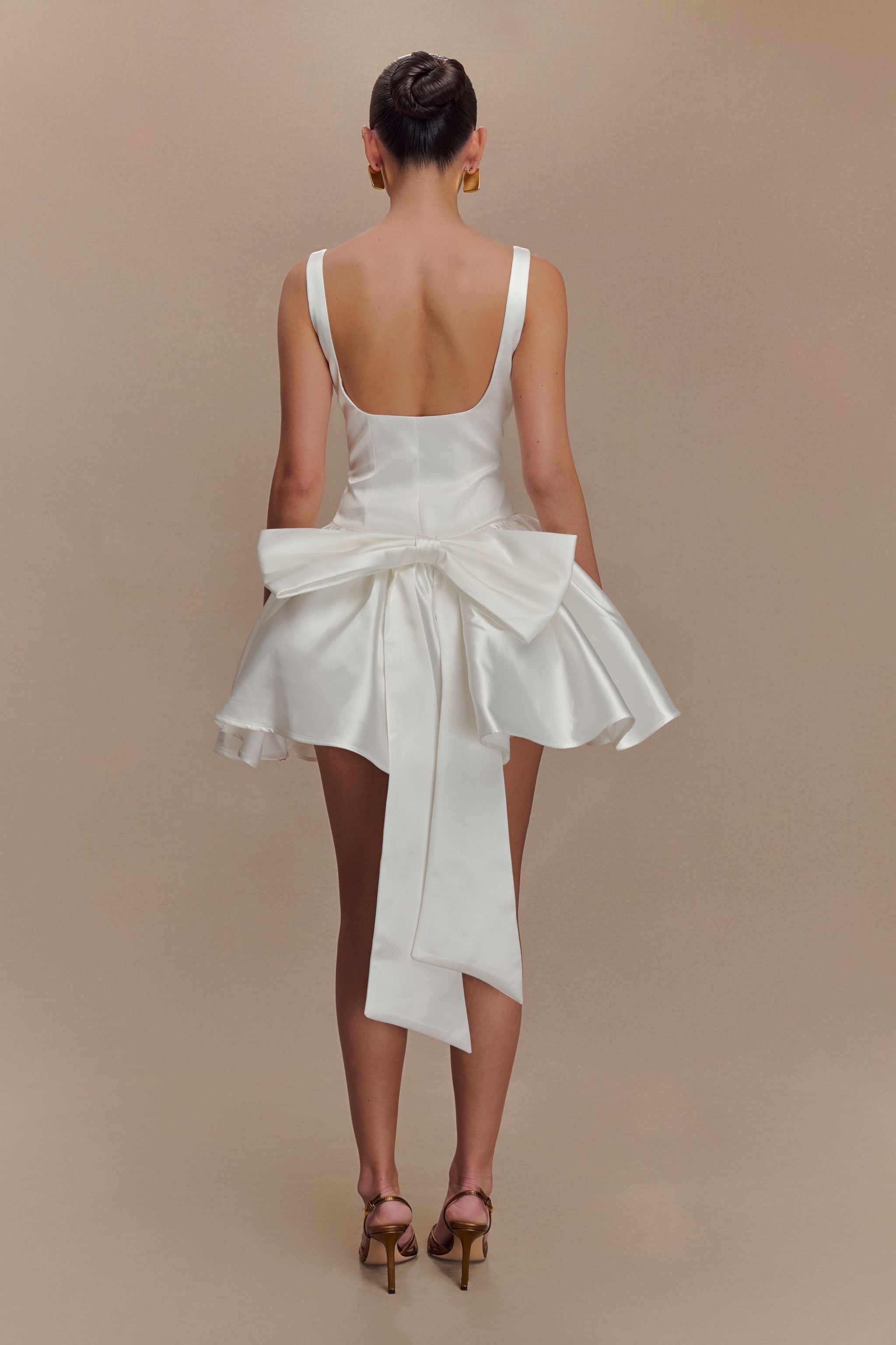 Robe patineuse blanche