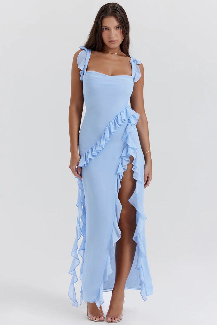 Robe à volants